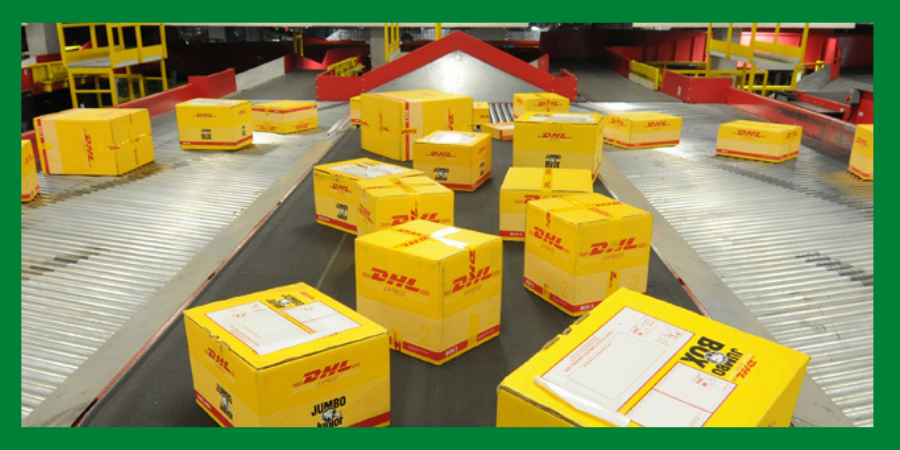 Hàng hoá gửi đi Mỹ DHL