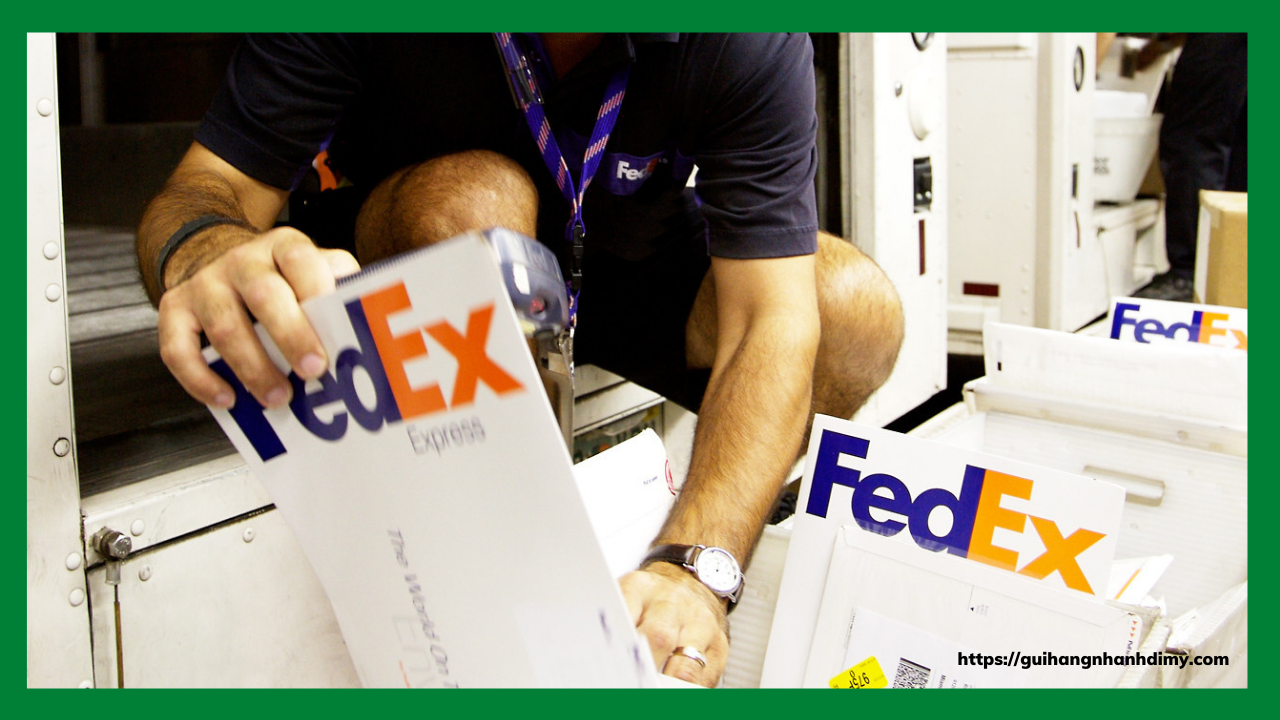 Những mặt hàng nhận gửi hàng đi Mỹ Fedex