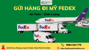 Read more about the article GỬI HÀNG ĐI MỸ FEDEX – TIẾT KIỆM CHI PHÍ 40%