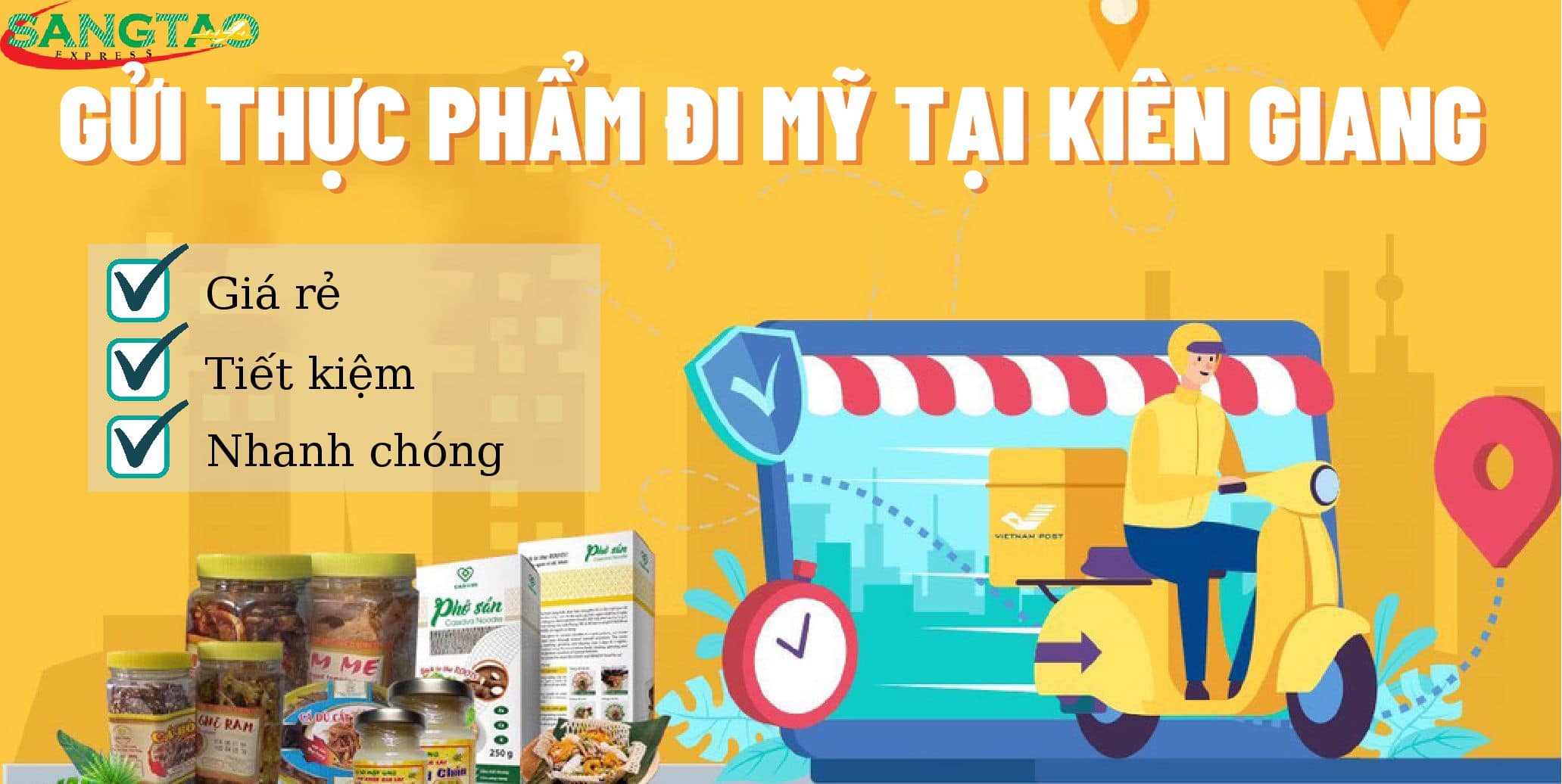 Read more about the article Gửi thực phẩm đi Mỹ tại Kiên Giang